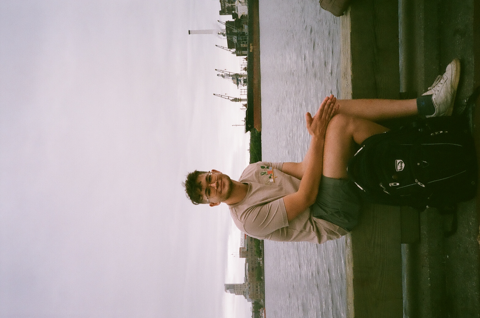 me at the harbor